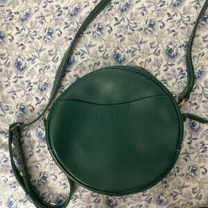 Portland Leather Goods Large Circle Bag in Peacock